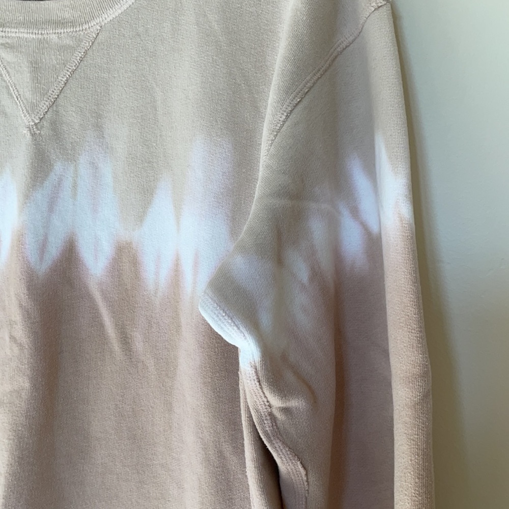 Abercrombie & Fitch Tan and Brown Dyed Soft Pullover - Picture 4 of 10